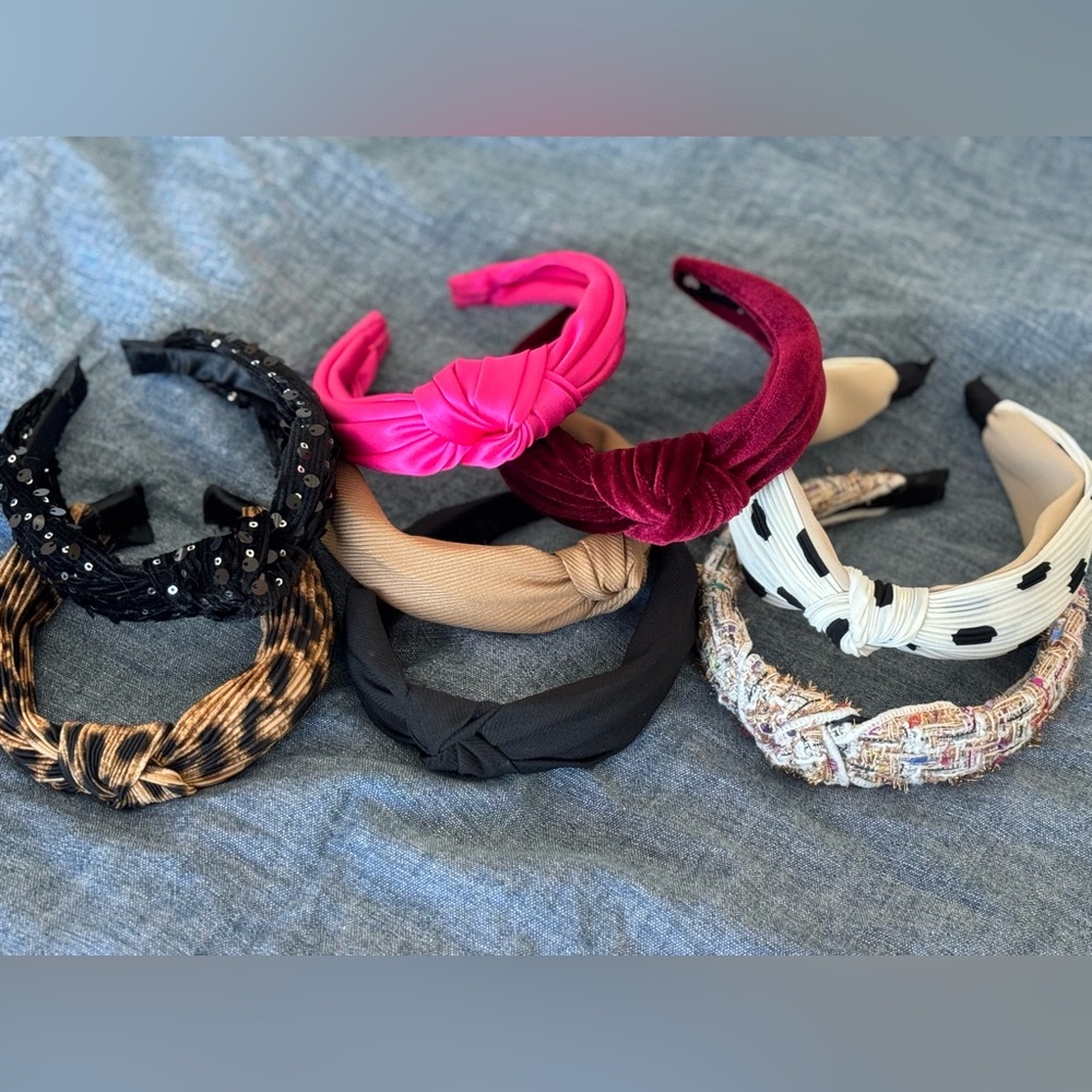 Knot headband collection